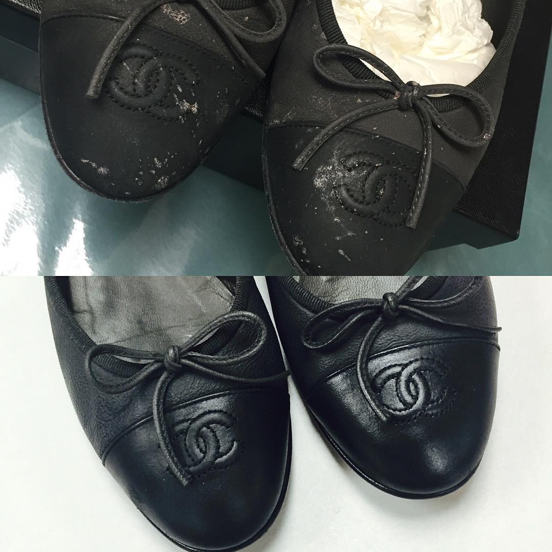Chanel Ballet Flats Cleaning