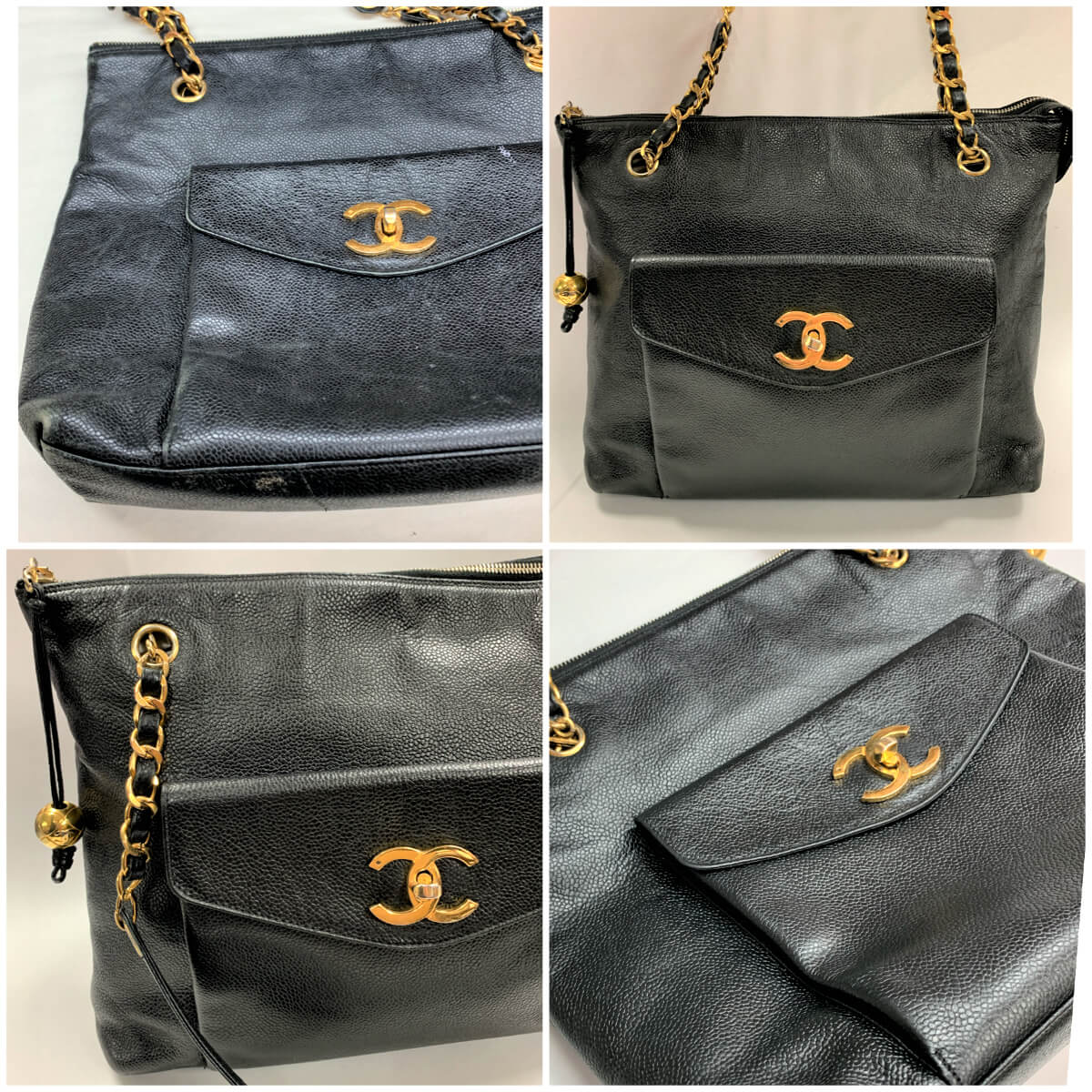 Chanel Leather Cleaning and Refinishing