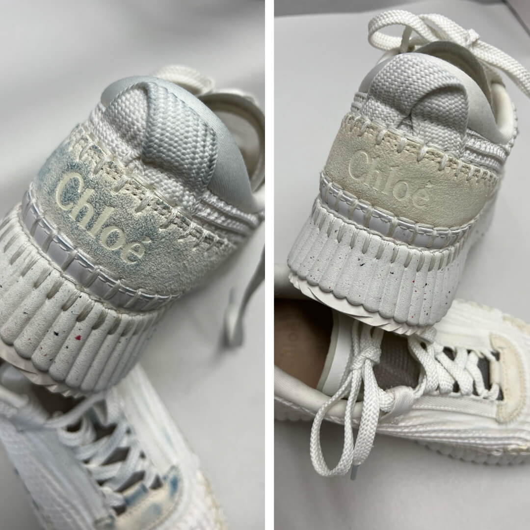 Chloe Sneakers – clean denim stains