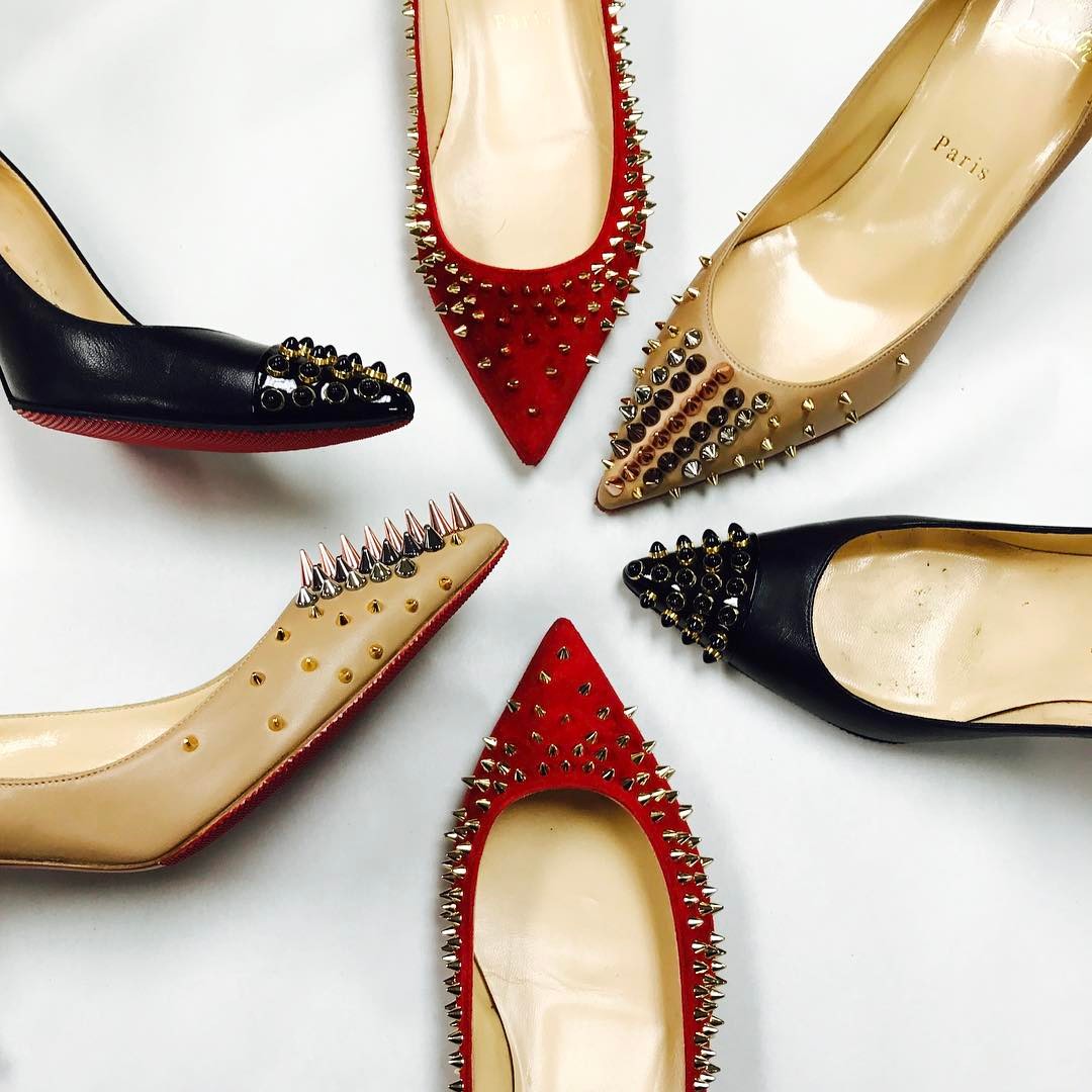 Christian Louboutin Spiked Shoes Collection