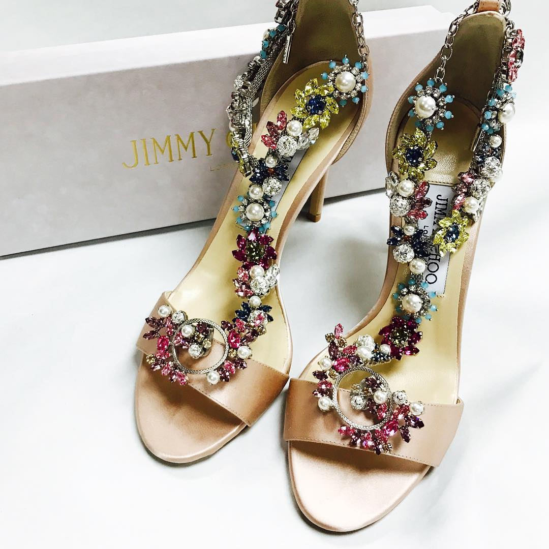 Jimmy Choo Jeweled Shoes