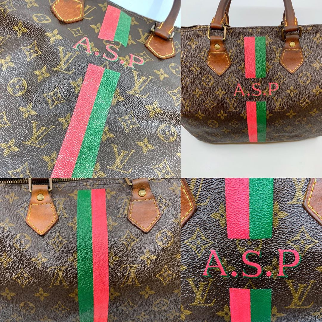 LV Monogram Refinishing