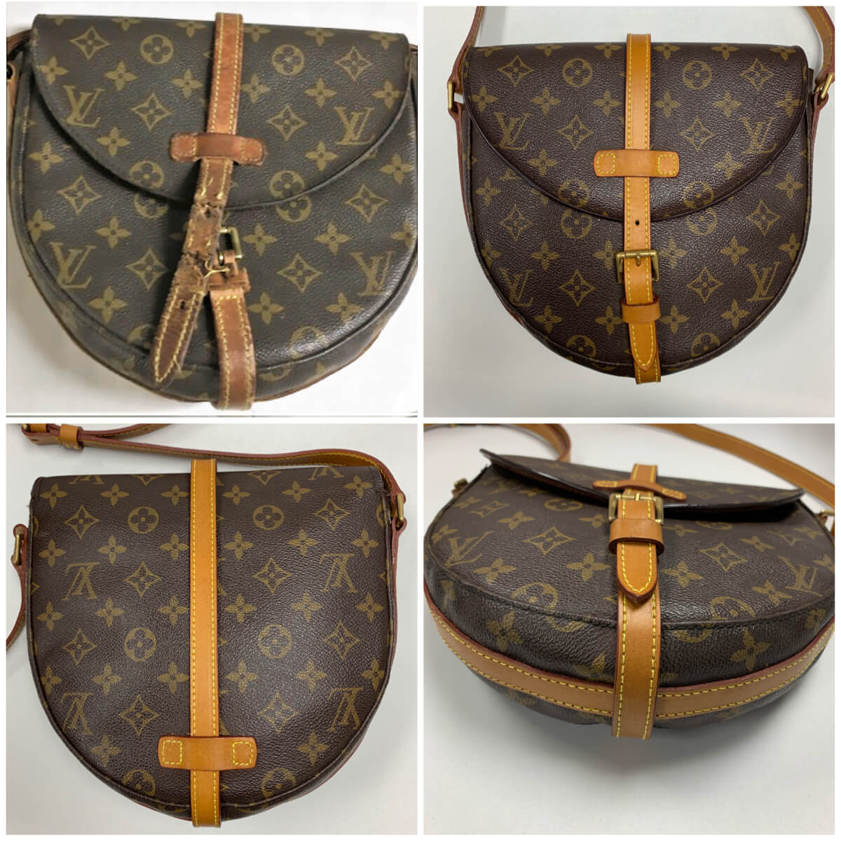 louis vuitton repair before and after