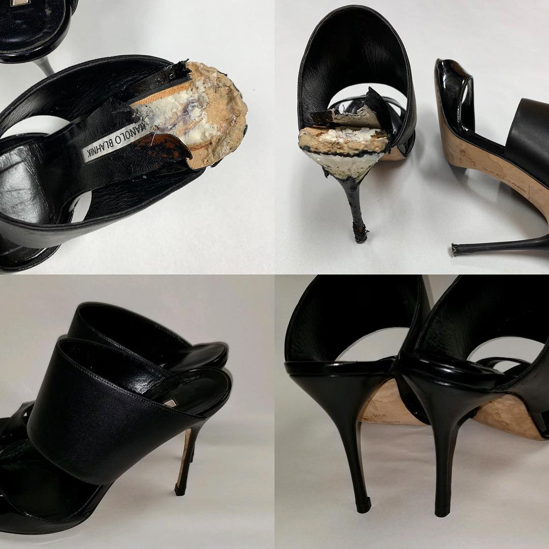 Manolo Blahnik Shoe Rebuild