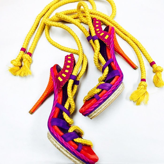 Multicolor Rope Shoes
