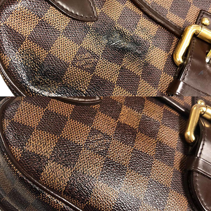 LV Damier Ebene Scratch Refinishing