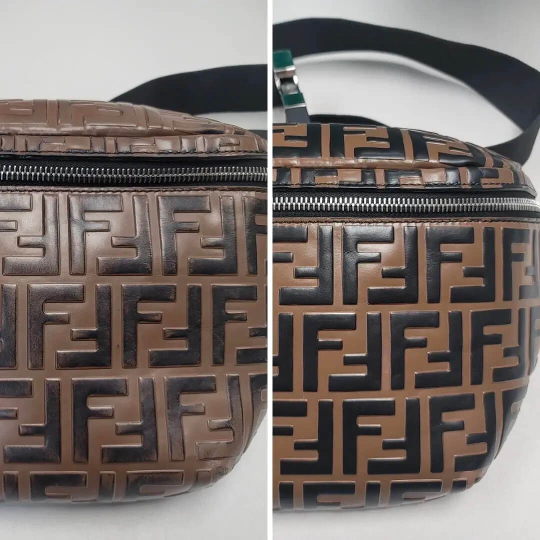 Fendi Belt Bag - redye faded FFs