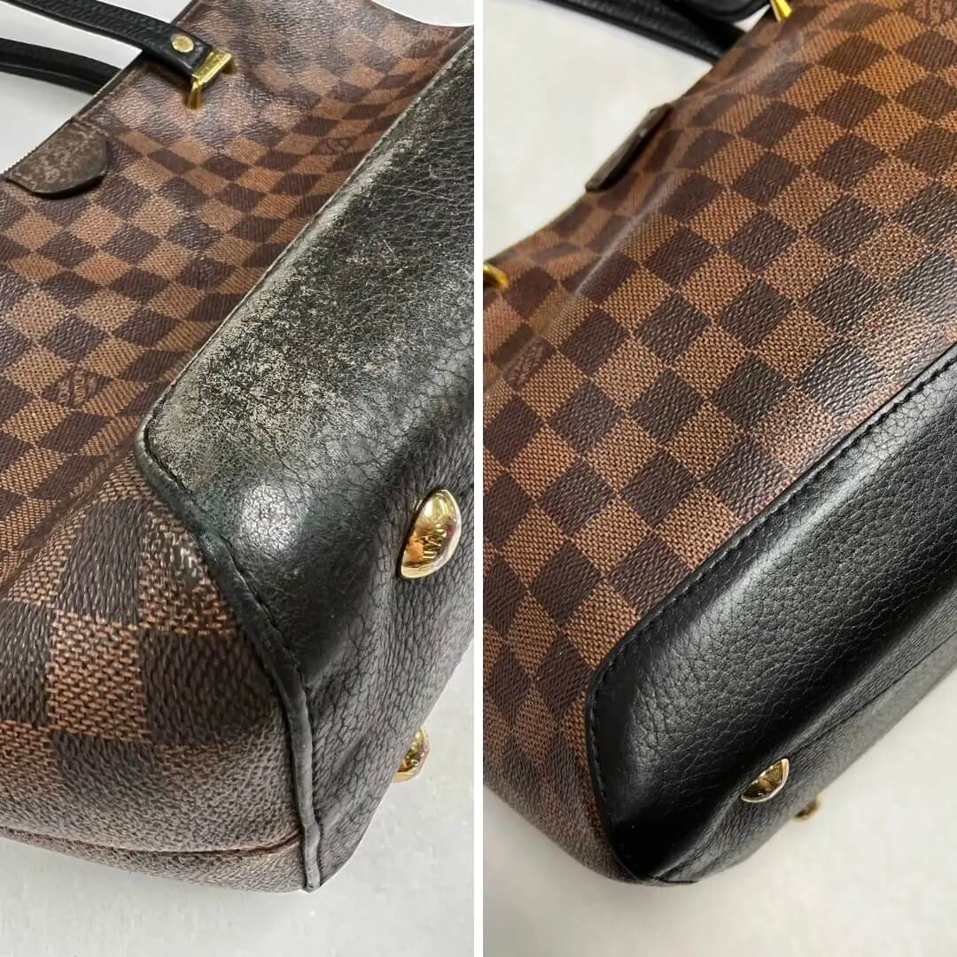 Louis Vuitton bag - dye faded leather