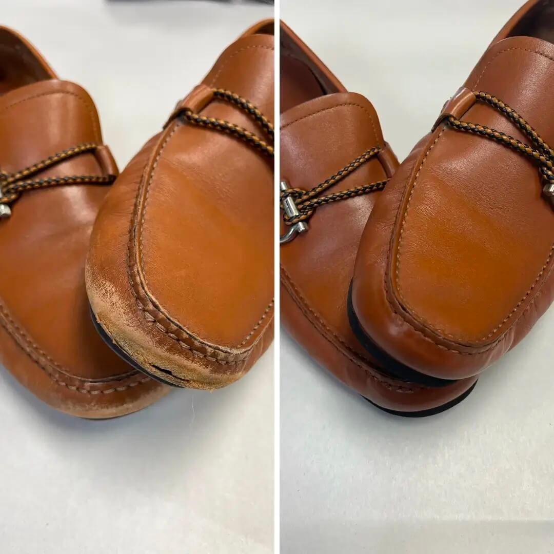 Men's Driving Mocs - rebuild toes