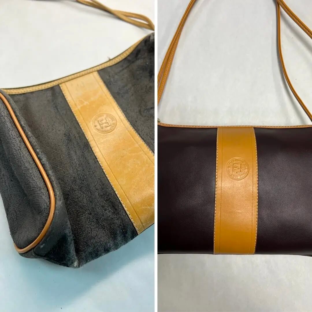 Vintage Fendi material replacement